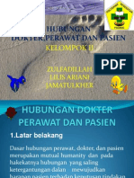 Hubungan Dokter, Perawat Dan Pasien