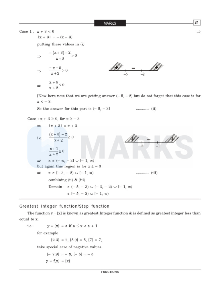 Understanding Functions and Domains | PDF | Function (Mathematics ...