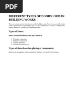 18 Door Types for Building Construction | PDF | Door | Framing ...