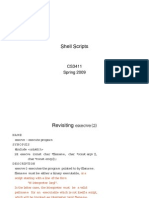Shell Scripts: CS3411 Spring 2009
