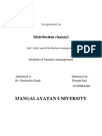 Mangalayatan University: Distribution Channel