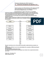 MU0016-Winter Drive-Assignment-2011 - Performance Management and Appraisal - Set 1