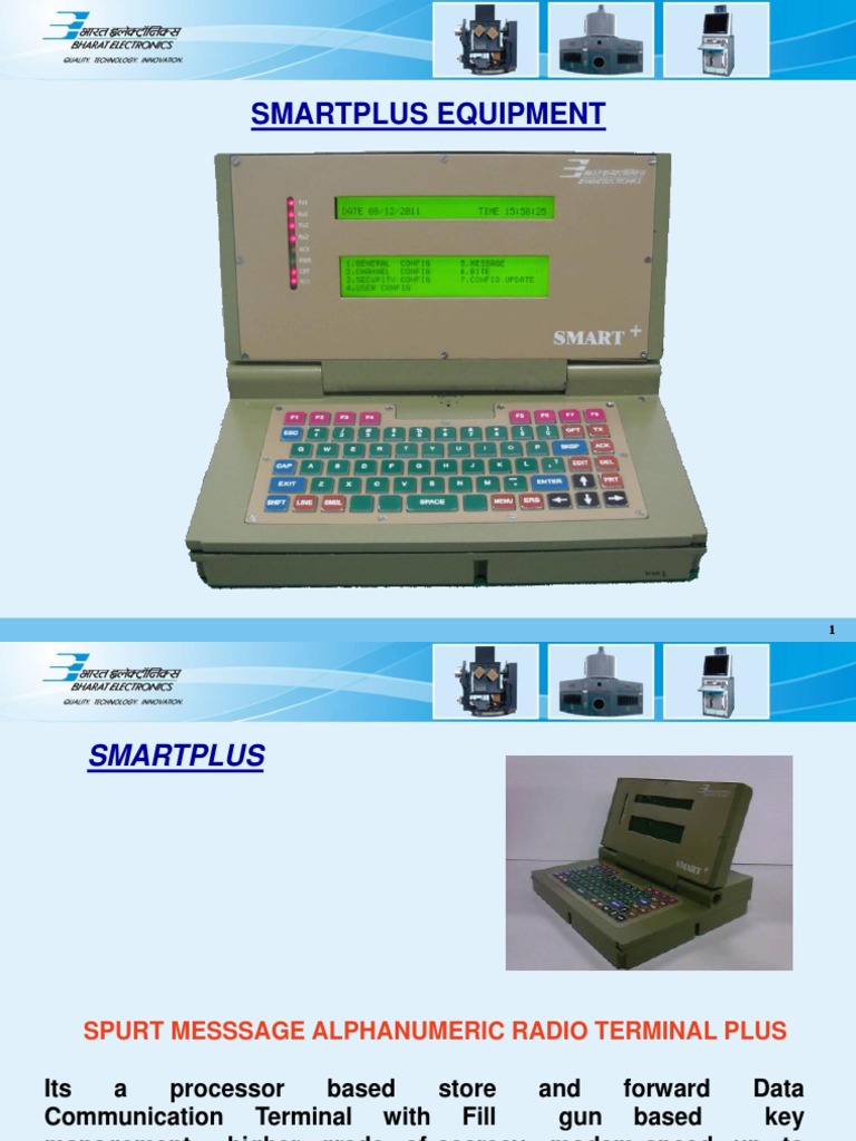 SmartPlus Radio Terminal Specifications | PDF | Battery Charger | Bit Rate