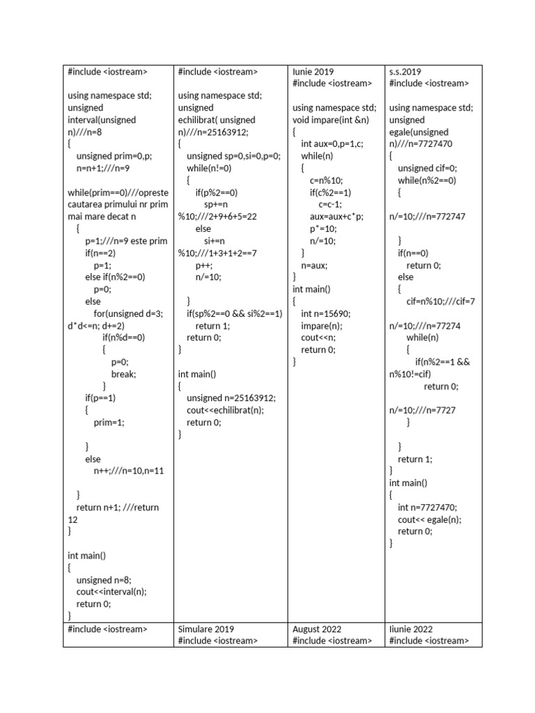 C++ Number Manipulation Functions | PDF | Computer Programming | Naming ...