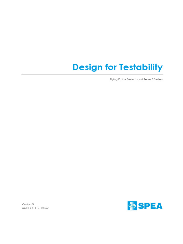 Flying Probe Design For Testability 6Mb | PDF | Printed Circuit Board ...