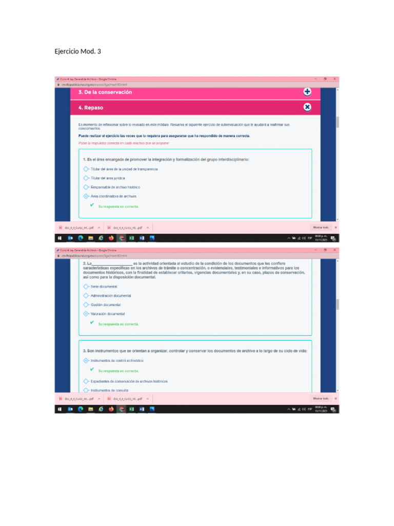 Ejercicio Mod. 3 | PDF