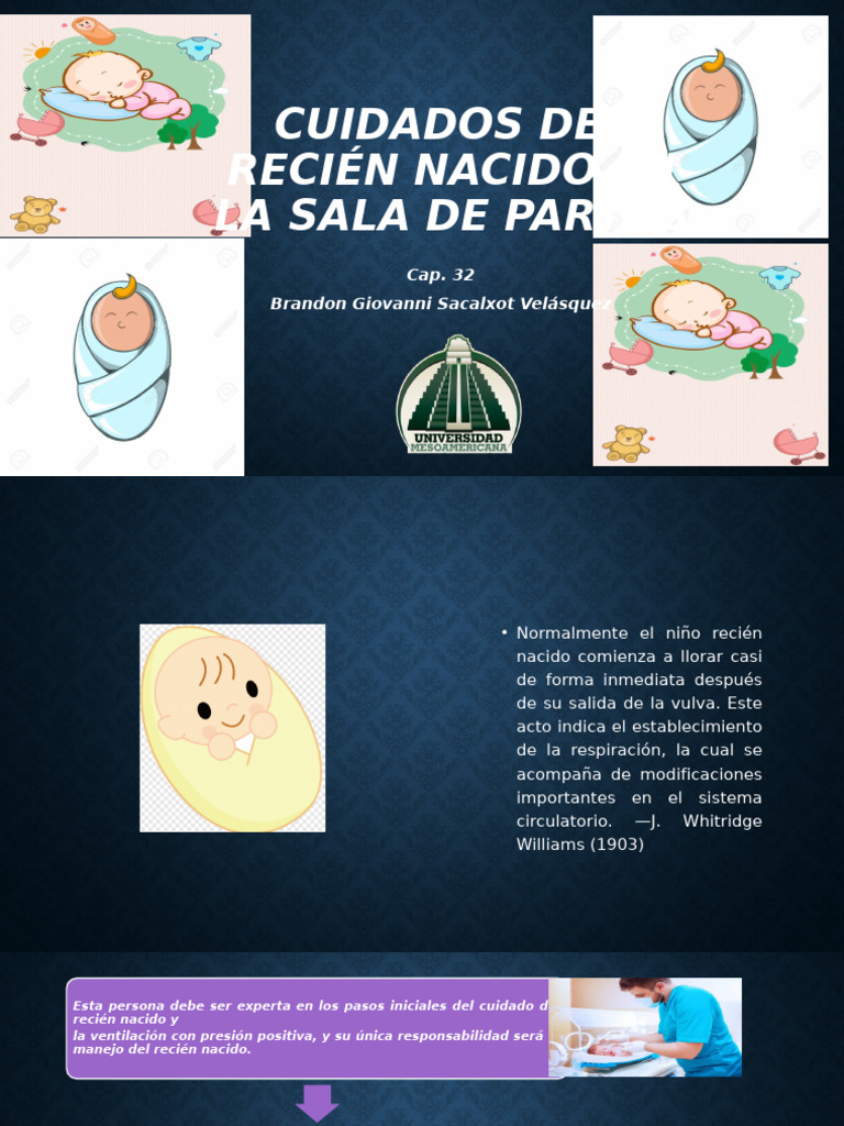 Cuidados Del Recién Nacido1 Pdf Parto Feto