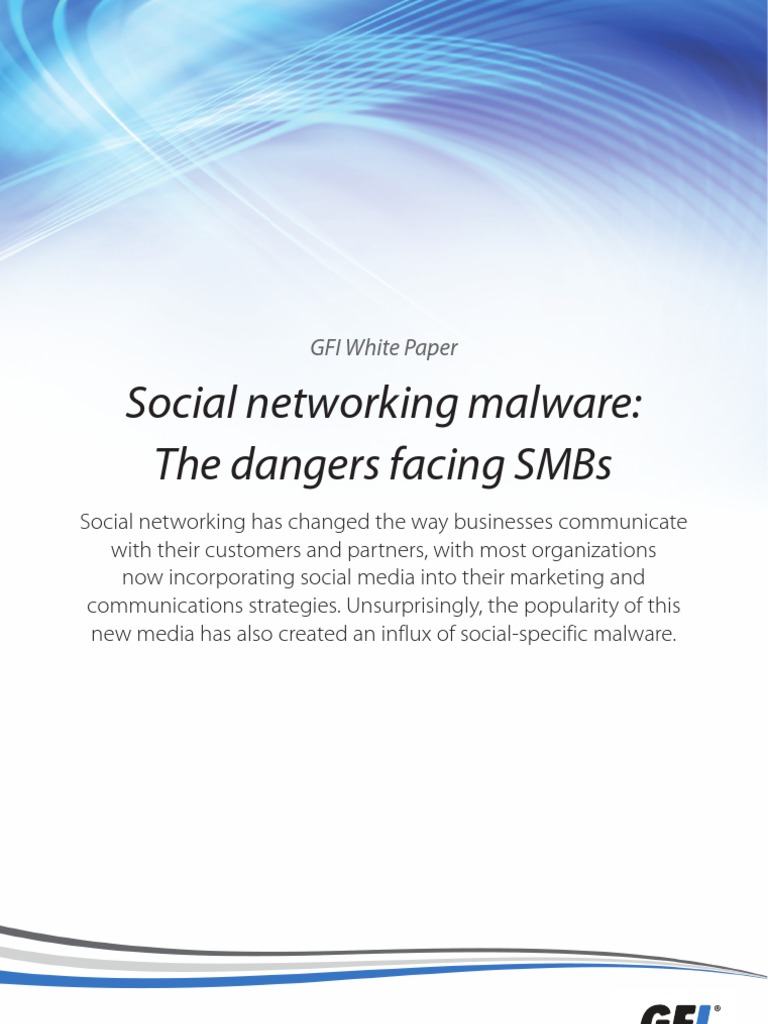 Social Networking Malware | PDF | Malware | Antivirus Software