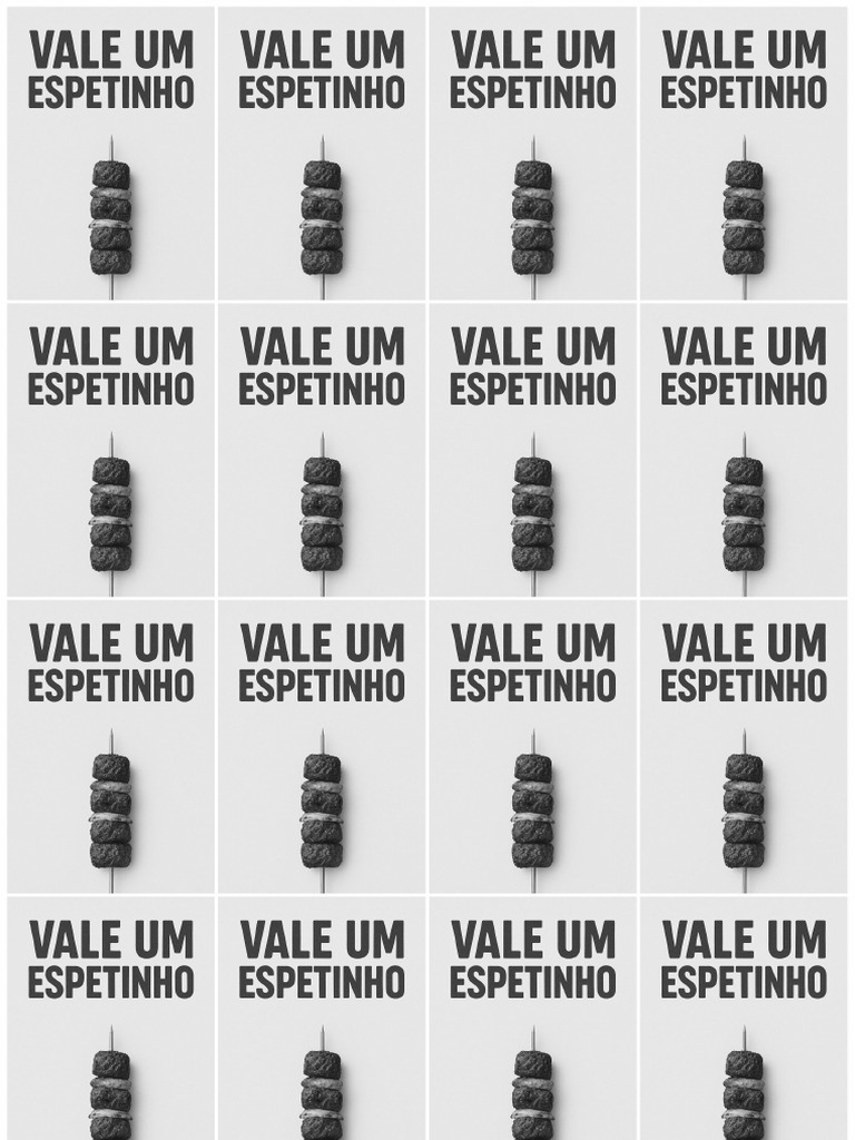 Vale Espetinho 16x A4 | PDF