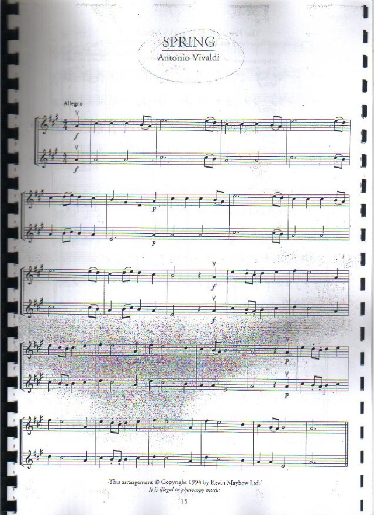 Spring Vivaldi (Easy Violin Duet) | PDF | Foreign Language Studies