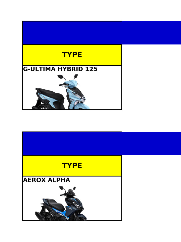 G-ULTIMA HYBRID dan Harga OTR | PDF