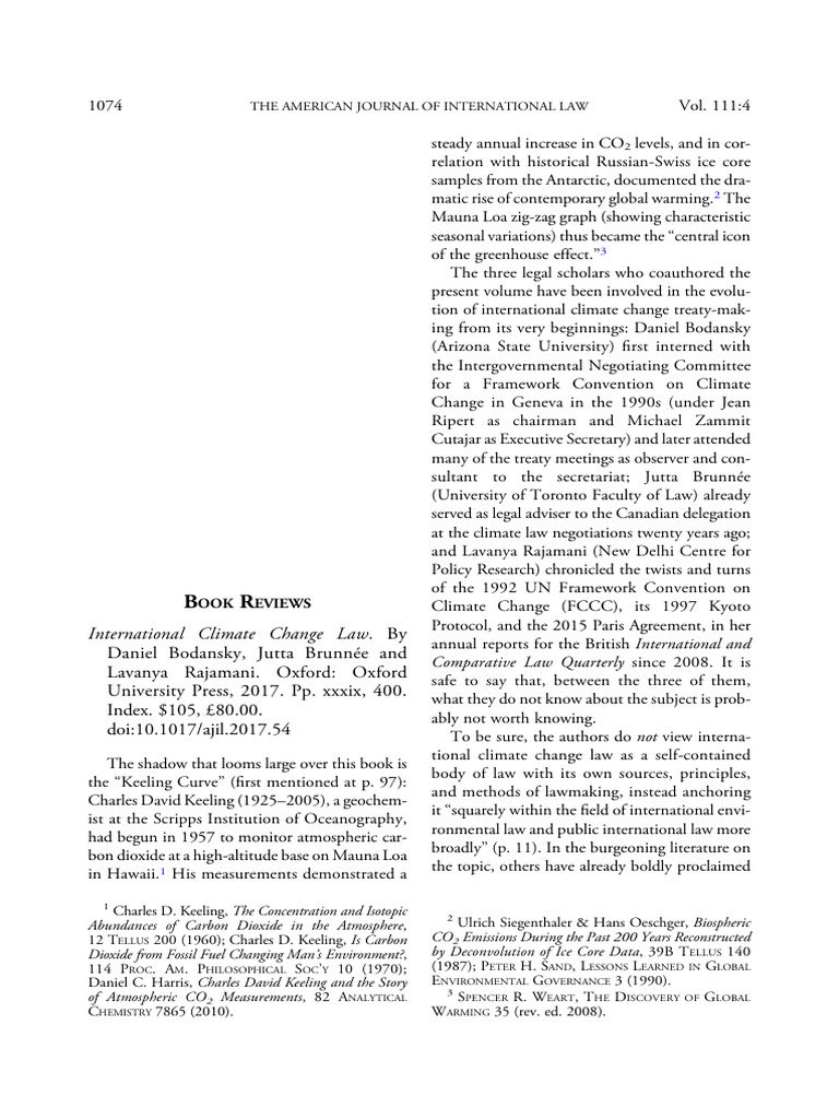 International Climate Change Law Review | PDF | United Nations ...