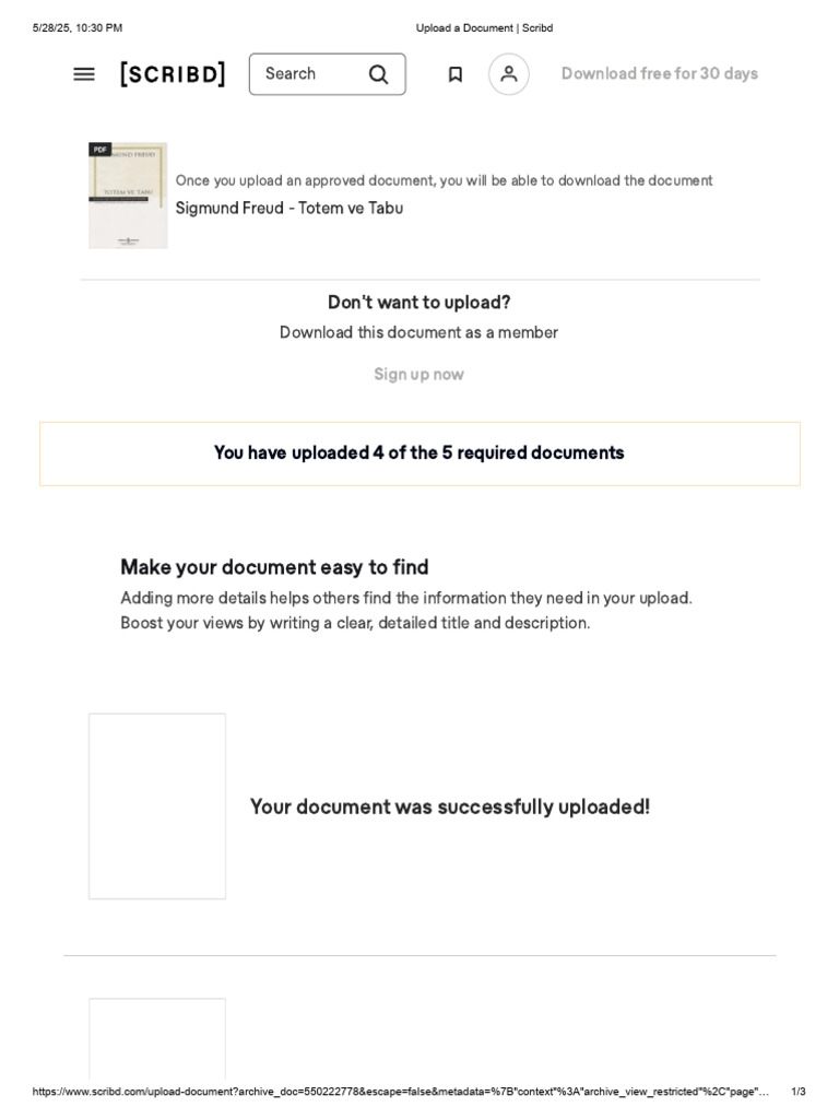 Uploading Documents to Scribd | PDF | Scribd | Software