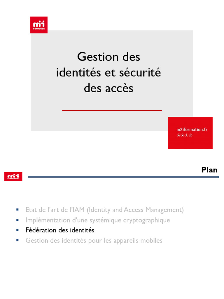 Gestion des Identités et Accès Sécurisés | PDF | Mot de passe | Cloud ...