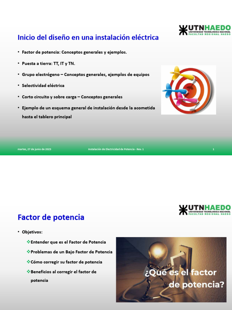 Instalación Eléctrica-Parte 2 | PDF | Energia electrica | Ingenieria ...