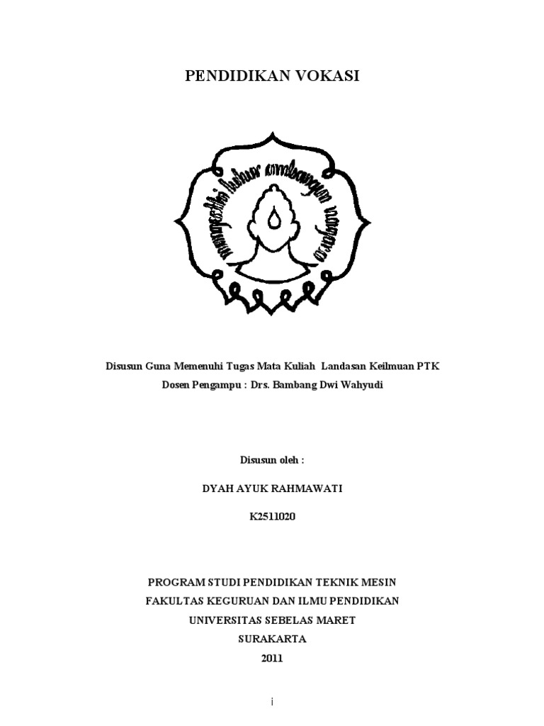 Pendidikan Vokasi