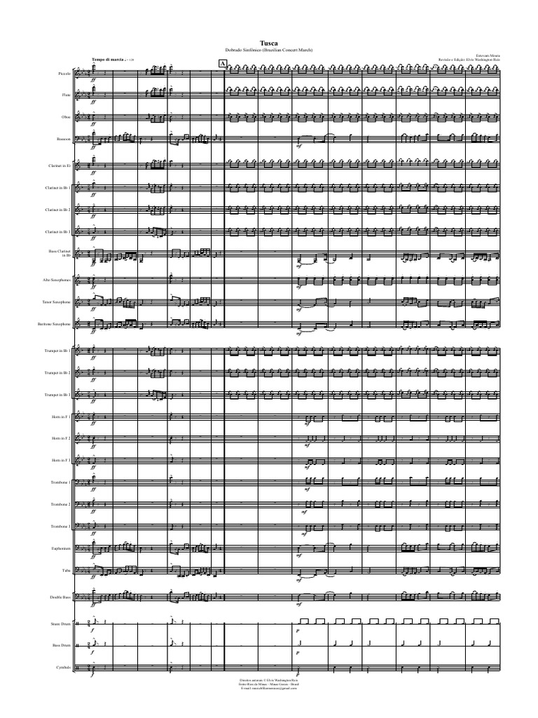 Marcha Concertante Brésilienne | PDF