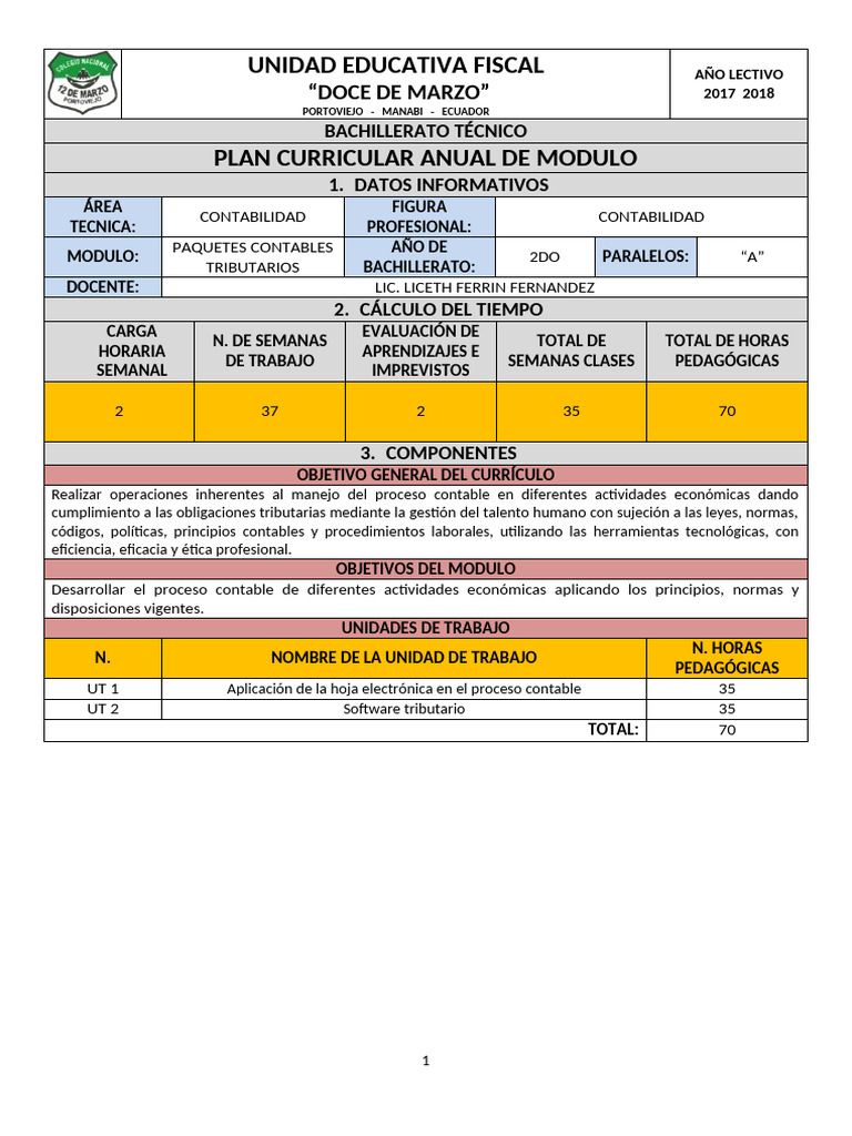 Paquetes Contables y Tributarios 2do | PDF | Contabilidad | Maestros