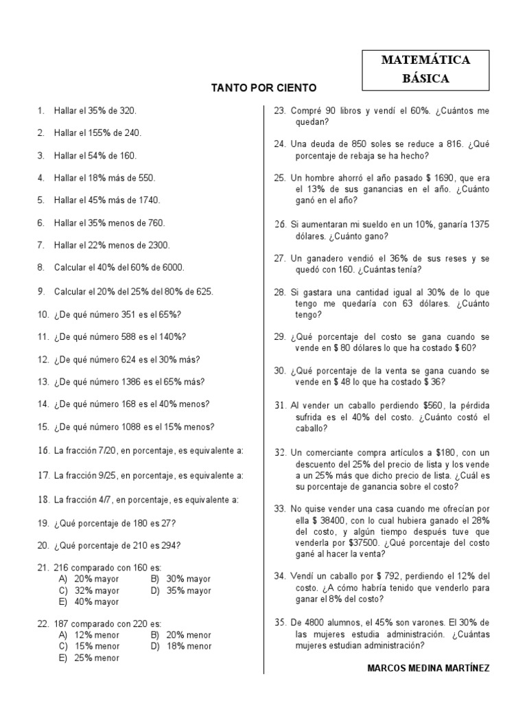 Tanto Porciento PDF Agitaci n Business
