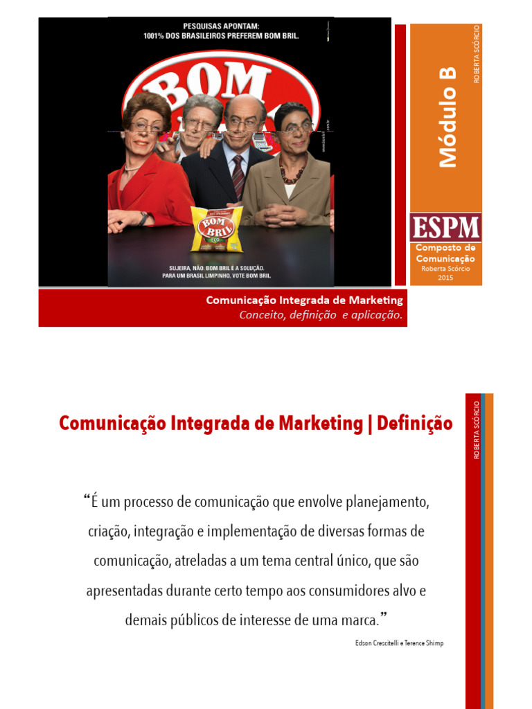 Comunicação Integrada de Marketing: Definição | PDF | Comunicação ...