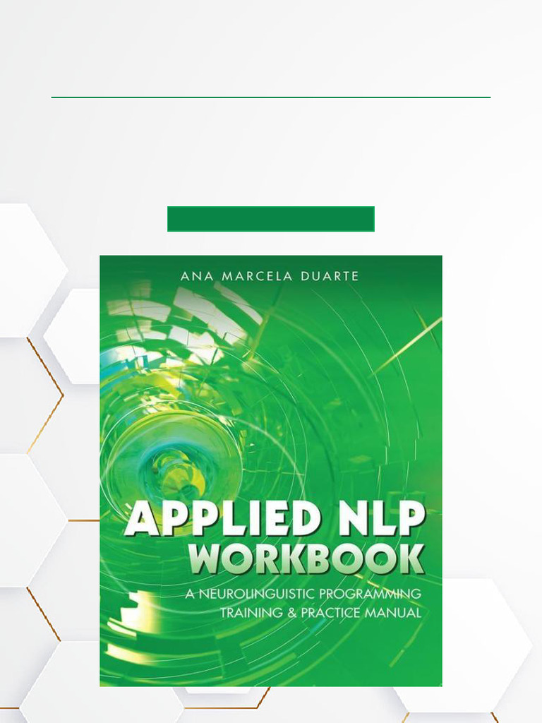 Applied NLP Workbook for Training | PDF | Neuro Linguistic Programming ...