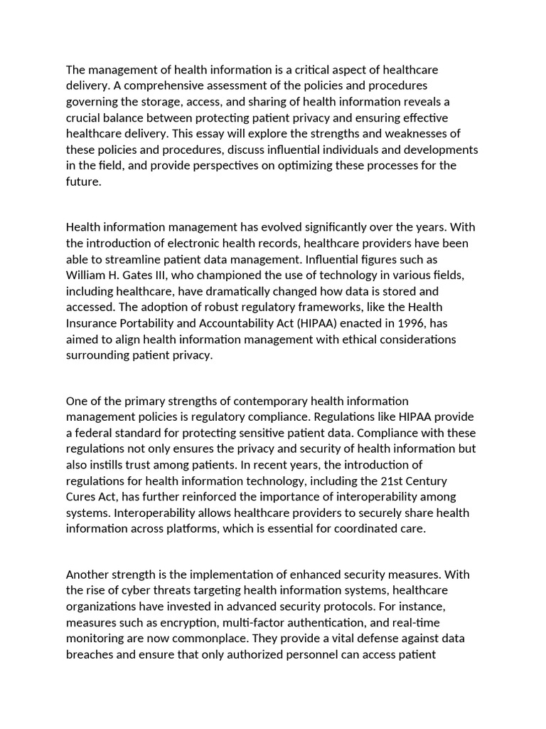 Health Information Management Insights | PDF | Computer Security | Security