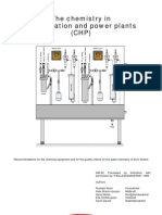 The chemistry of cogeneration and power plants