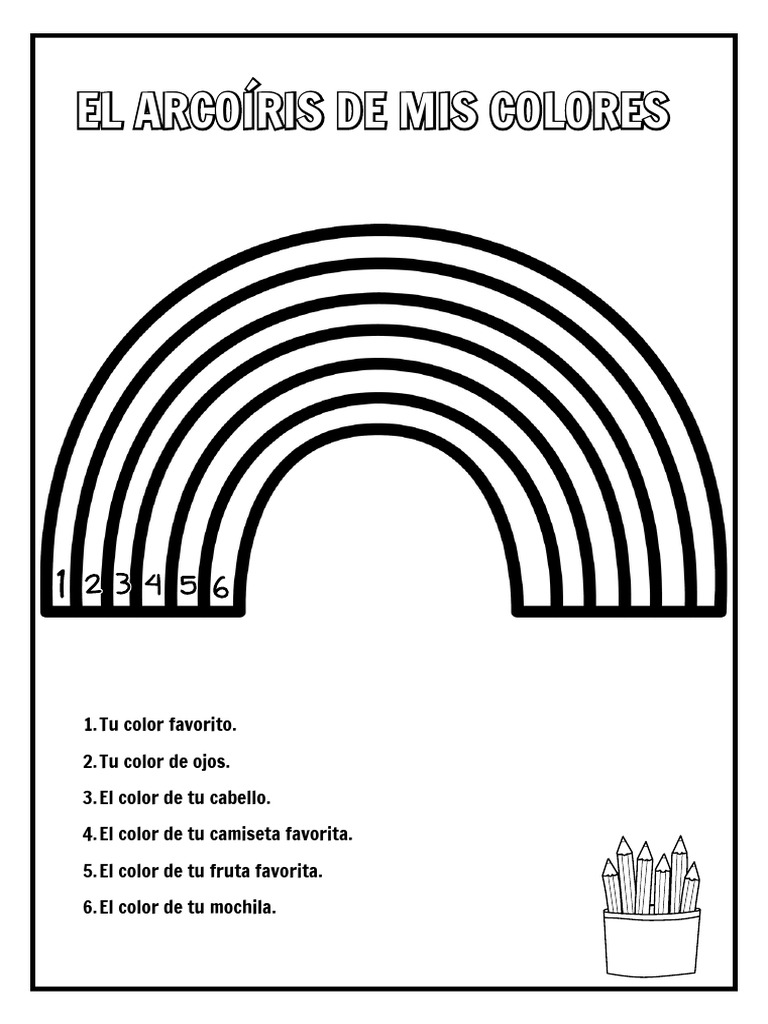 El Arcoiris de Mis Colores | PDF