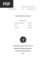 Download Laporan Praktikum Analisis Organoleptik Uji Keterandalan Panelis by Hayun Sumirat SN86864380 doc pdf