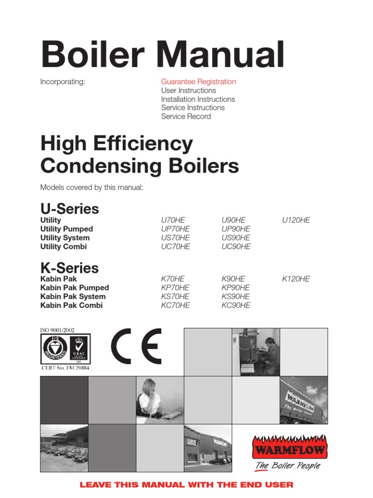 High Efficiency Condensing Boilers Manual 3307 Issue 01 | PDF