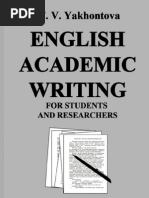 Download 610910 04AB1 Yakhontova t v English Academic Writing by Fitio Tetiana SN86864532 doc pdf
