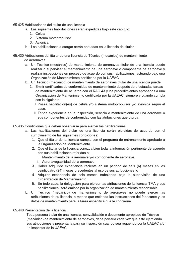 65 Rac | PDF | Aviación | Aeronave