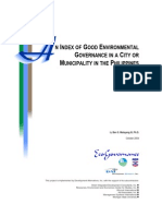 An Index of Good Envl Governance