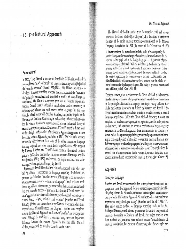 Richards and Rogers Approaches and Methods in Language Teaching 2 | PDF ...