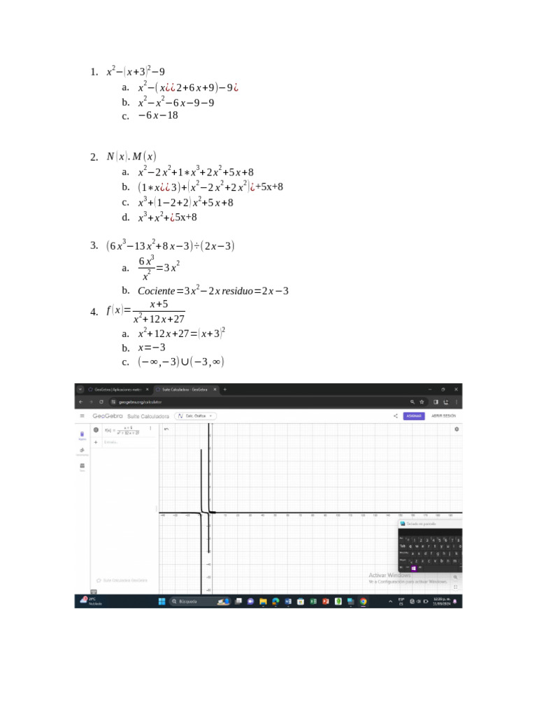 Algebra | PDF