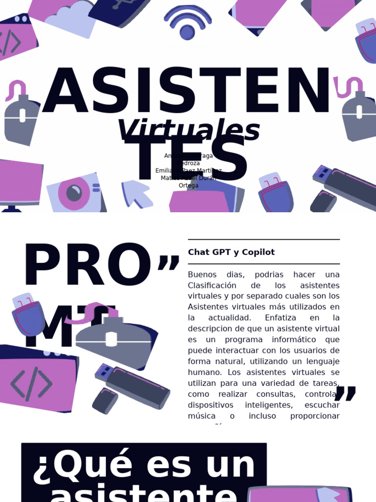 Clasificación de Asistentes Virtuales | PDF | Siri | Software