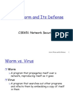 Lecture Worm Detection