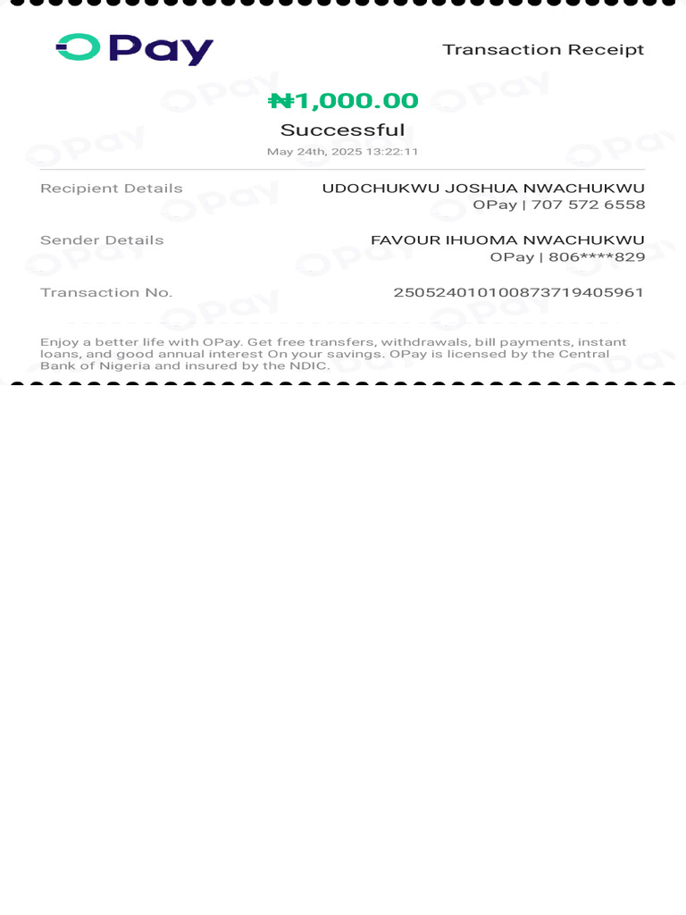 Transaction Receipt-250524010100873719405961 | PDF