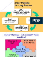 Career Planning A Life-Long Process: Step 1 Who Am I? What Are My Interests, Skills, Values and Personality Style?