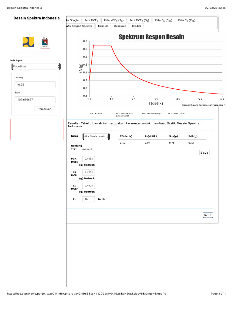 Desain Respon Spektra Indonesia Pdf