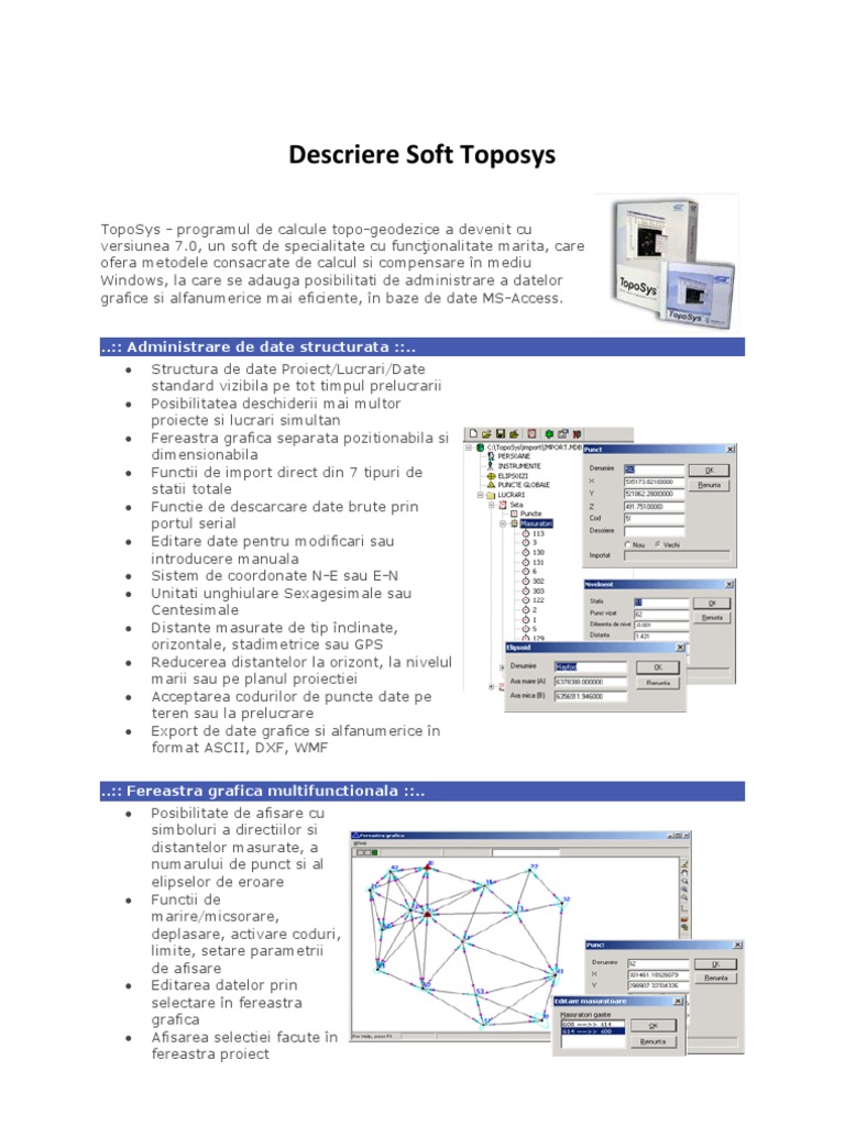 Descriere Soft Toposys | PDF