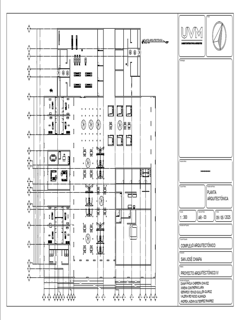 Planta Arquitectónica Complejo IV | PDF