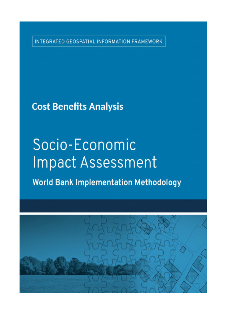 Cost Benefits Analysis - Socio-Economic Impact Assessment Final | PDF ...