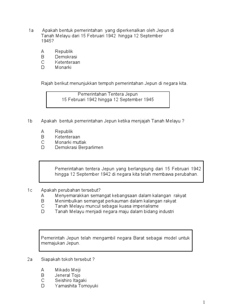 Soalan Sej E Waris Jpns Pdf