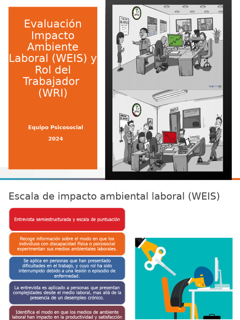Clase 15 Evaluacion Wri-Weis | PDF | Estrés (biología) | Depresión ...