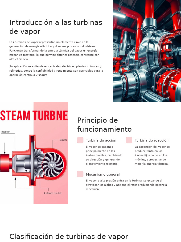 Parte 1 Exposicion | PDF | Turbina | Máquina de vapor