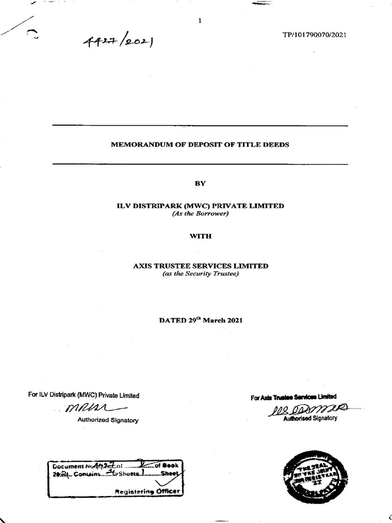 v1 ILV DISTRI MWC MODT 2 | PDF | Common Law | Liability (Financial ...