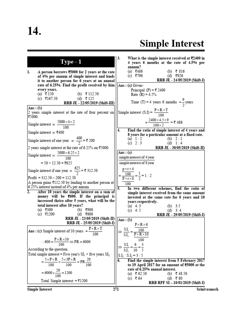 Calculate Principal from Interest Data | PDF | Interest | Personal Finance