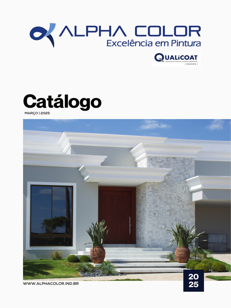 Catálogo de Cores Alpha Color 2025 | PDF | Madeira | Corrosão