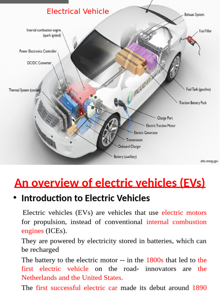 Comprehensive Guide to Electric Vehicles | PDF | Battery Charger ...
